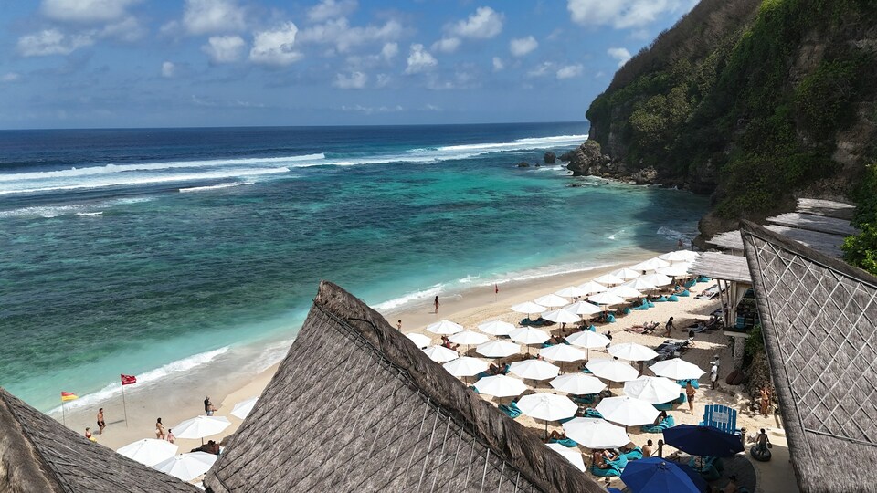 A beach at Bali Island